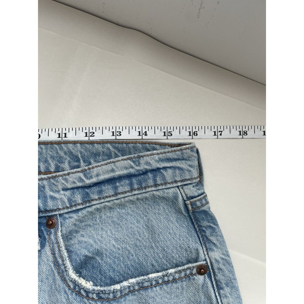 ABERCROMBIE & FITCH Womens Sz 10 Denim Maxi Skirt High Rise 90s Y2K Normcore - Picture 5 of 6